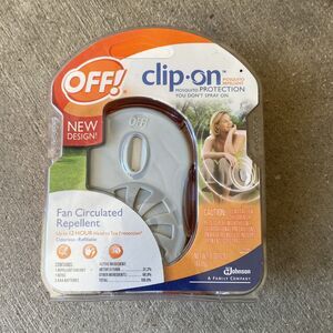 OFF! Clip-On Mosquito Repellent Fan Circulated New Sealed EPA 4822-542